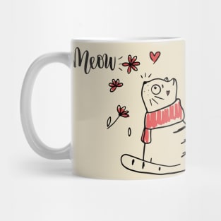 Meow Cat Mug